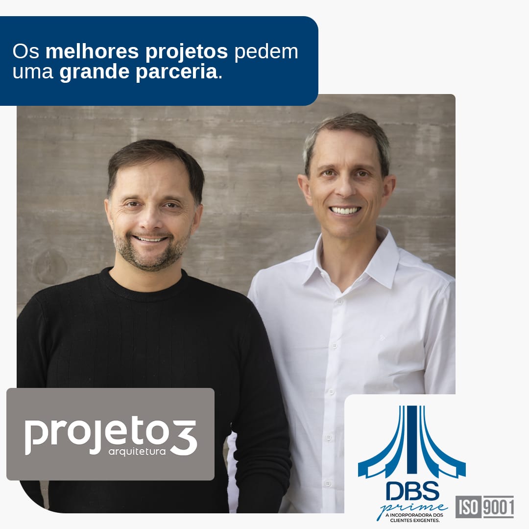 Os melhores projetos nascem das melhores parcerias.