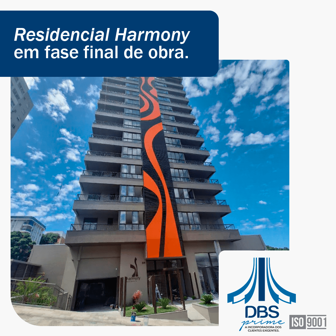 Residencial Harmony em fase final de obra